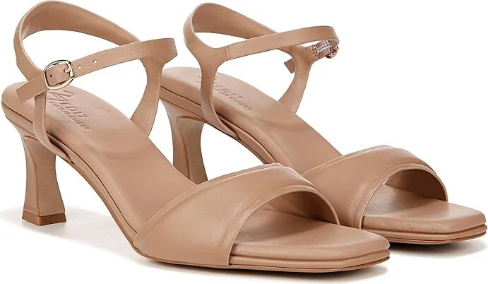 Naturalizer 27 Edit Grace Ankle Straps Women's Sandals Taupe Leather : 9 W (C), Leather/Rubber