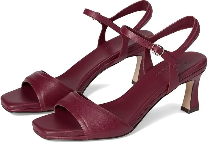 Naturalizer 27 Edit Grace Women's Sandals Cranberry : 12 M (B), Leather