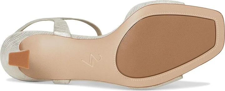 Naturalizer 27 Edit Grace Women's Sandals Warm Silver Leather : 9.5 M (B) - Image 3