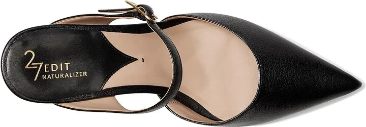 Naturalizer 27 Edit Ileene Women's Slippers Black : 11 M (B), Leather - Image 2