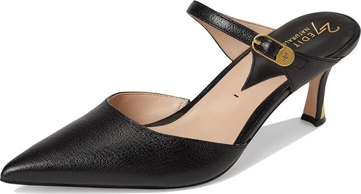 Naturalizer 27 Edit Ileene Women's Slippers Black : 11 M (B), Leather - Image 5