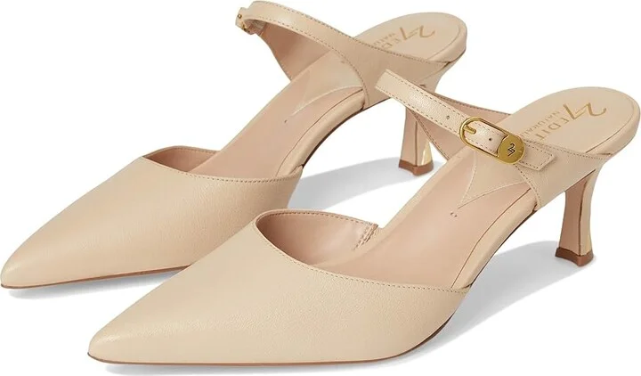 Naturalizer 27 Edit Ileene Women's Slippers Coastal Tan : 8.5 M (B), Leather
