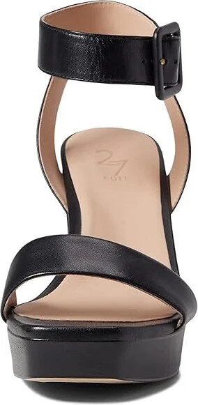 Naturalizer 27 Edit Jaselle Women's Sandals Black Leather 1 : 11 M (B) - Image 2