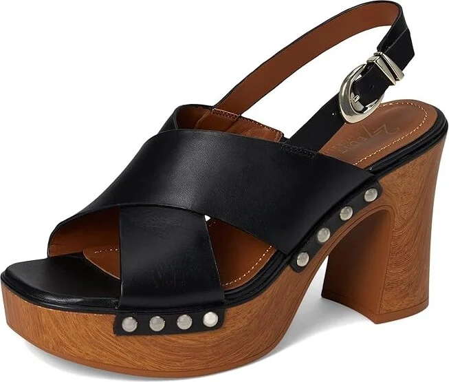 Naturalizer 27 Edit Kirsten Women's Wedge Shoes Black : 9 M (B), Leather - Image 5