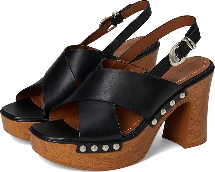 Naturalizer 27 Edit Kirsten Women's Wedge Shoes Black : 9 M (B), Leather
