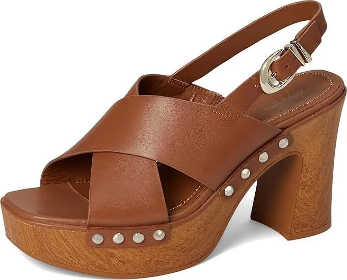 Naturalizer 27 Edit Kirsten Women's Wedge Shoes English Tea : 6.5 M (B), Leather - Image 5