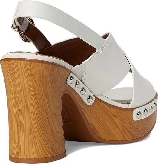Naturalizer 27 Edit Kirsten Women's Wedge Shoes Warm White : 11 M (B), Leather - Image 4