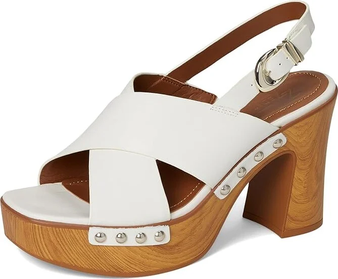 Naturalizer 27 Edit Kirsten Women's Wedge Shoes Warm White : 11 M (B), Leather - Image 5
