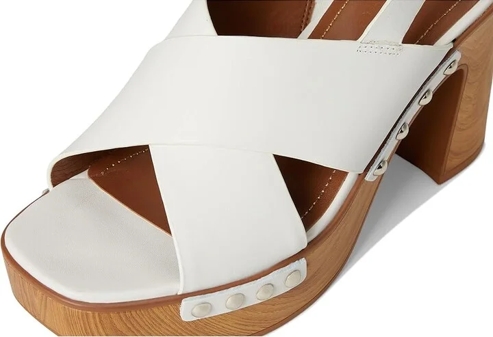 Naturalizer 27 Edit Kirsten Women's Wedge Shoes Warm White : 11 M (B), Leather - Image 7