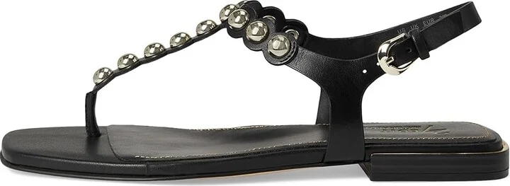 Naturalizer 27 Edit Nara Women's Wedge Shoes Black Leather : 7 M (B) - Image 6