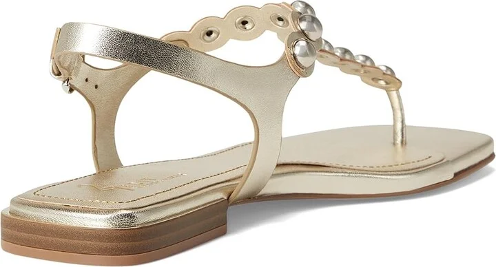 Naturalizer 27 Edit Nara Women's Wedge Shoes Champagne : 7.5 M (B), Leather - Image 4