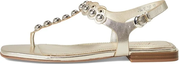 Naturalizer 27 Edit Nara Women's Wedge Shoes Champagne : 7.5 M (B), Leather - Image 6