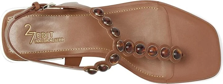 Naturalizer 27 Edit Nara Women's Wedge Shoes English Tea : 6.5 M (B), Leather - Image 2