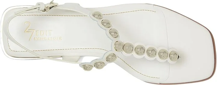 Naturalizer 27 Edit Nara Women's Wedge Shoes Warm White Leather : 8 M (B) - Image 2