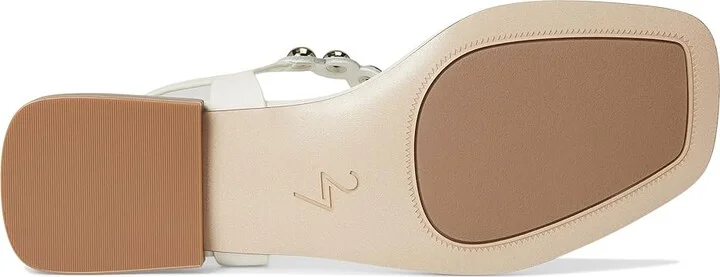 Naturalizer 27 Edit Nara Women's Wedge Shoes Warm White Leather : 8 M (B) - Image 3