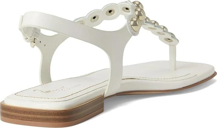 Naturalizer 27 Edit Nara Women's Wedge Shoes Warm White Leather : 8 M (B) - Image 4