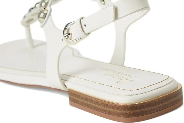 Naturalizer 27 Edit Nara Women's Wedge Shoes Warm White Leather : 8 M (B) - Image 7
