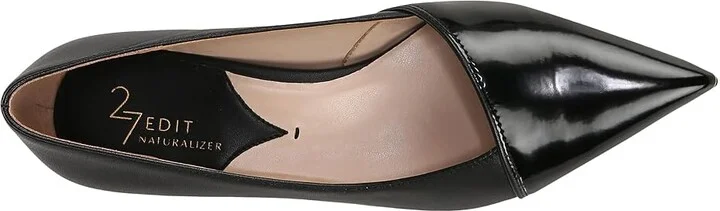 Naturalizer 27 Edit Nova High Women's Heels Black Leather : 8 M (B) - Image 2