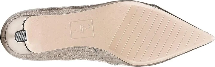 Naturalizer 27 Edit Nova High Women's Heels Pewter Leather : 8.5 M (B) - Image 3