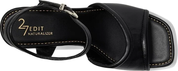 Naturalizer 27 Edit Paloma Women's Wedge Shoes Black : 10 M (B), Leather - Image 2
