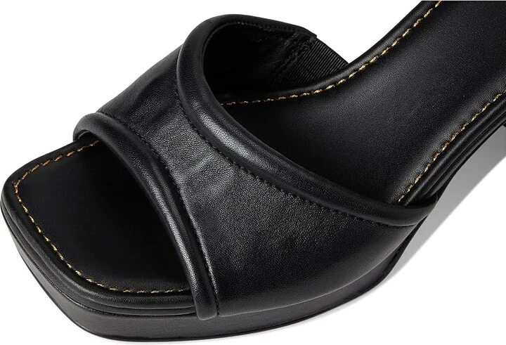 Naturalizer 27 Edit Paloma Women's Wedge Shoes Black : 10 M (B), Leather - Image 7