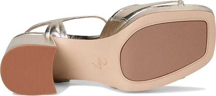 Naturalizer 27 Edit Paloma Women's Wedge Shoes Champagne : 7.5 M (B), Leather - Image 3