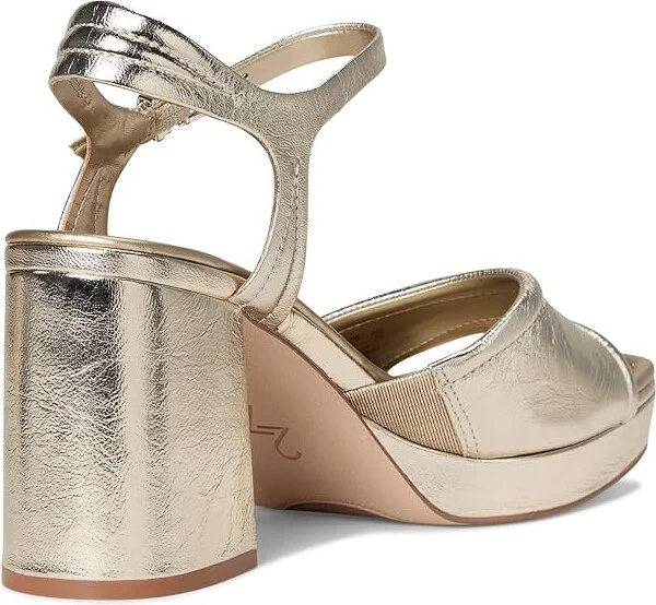 Naturalizer 27 Edit Paloma Women's Wedge Shoes Champagne : 7.5 M (B), Leather - Image 4