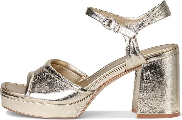Naturalizer 27 Edit Paloma Women's Wedge Shoes Champagne : 7.5 M (B), Leather - Image 6