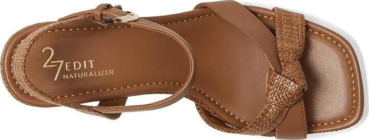 Naturalizer 27 Edit Peyton Women's Wedge Shoes English Tea : 7.5 M (B), Textile - Image 2