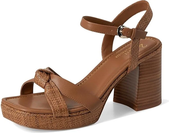 Naturalizer 27 Edit Peyton Women's Wedge Shoes English Tea : 7.5 M (B), Textile - Image 5