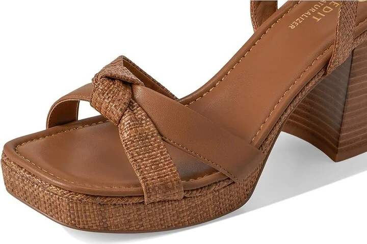 Naturalizer 27 Edit Peyton Women's Wedge Shoes English Tea : 7.5 M (B), Textile - Image 7