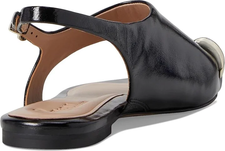Naturalizer 27 Edit Via Women's Wedge Shoes Black Leather : 8 M (B) - Image 4