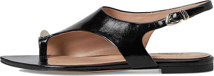 Naturalizer 27 Edit Via Women's Wedge Shoes Black Leather : 8 M (B) - Image 6