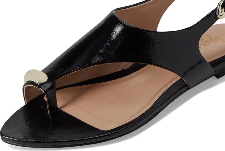 Naturalizer 27 Edit Via Women's Wedge Shoes Black Leather : 8 M (B) - Image 7