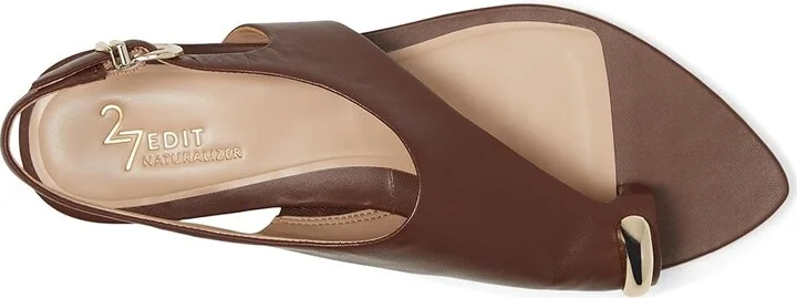 Naturalizer 27 Edit Via Women's Wedge Shoes Cappuccino : 9 M (B), Leather - Image 2