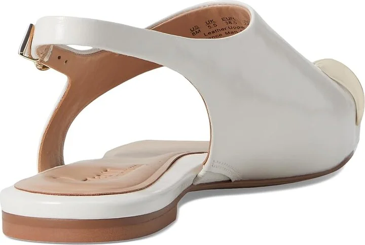 Naturalizer 27 Edit Via Women's Wedge Shoes Warm White : 5.5 M (B), Leather - Image 4