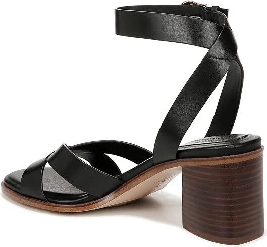 Naturalizer 27 Edit Yumi Ankle Straps Women's Sandals Black Chocolate Leather : 5 M (B) - Image 4
