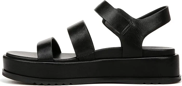 Naturalizer 27 Edit Zizi Ankle Straps Women's Sandals Black Faux Leather : 6 M (B), Rubber - Image 6