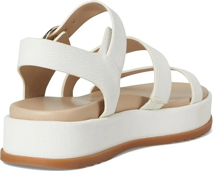 Naturalizer 27 Edit Zizi Women's Wedge Shoes White Faux Leather : 9 W (C) - Image 4