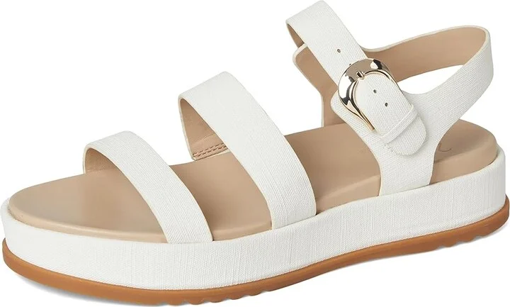 Naturalizer 27 Edit Zizi Women's Wedge Shoes White Faux Leather : 9 W (C) - Image 5