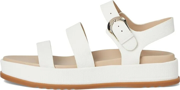 Naturalizer 27 Edit Zizi Women's Wedge Shoes White Faux Leather : 9 W (C) - Image 6