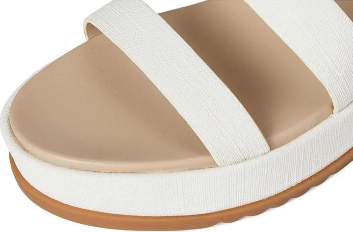 Naturalizer 27 Edit Zizi Women's Wedge Shoes White Faux Leather : 9 W (C) - Image 7