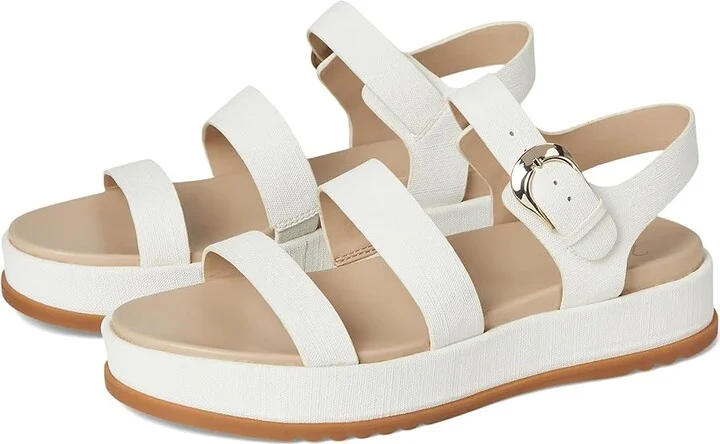 Naturalizer 27 Edit Zizi Women's Wedge Shoes White Faux Leather : 9 W (C)
