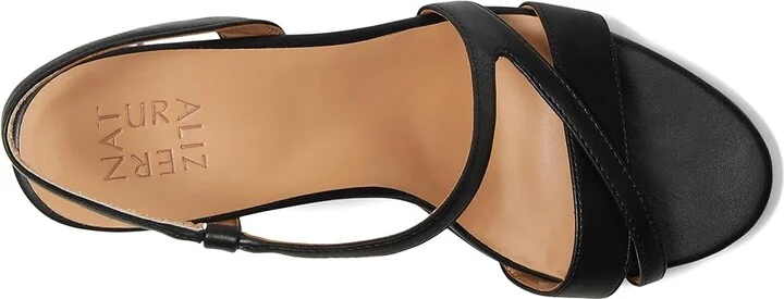 Naturalizer Abby High Women's Heels Black Patent Faux Leather : 11 W (C), Leather/Synthetic - Image 2