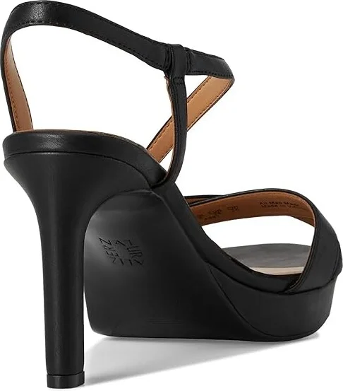 Naturalizer Abby High Women's Heels Black Patent Faux Leather : 11 W (C), Leather/Synthetic - Image 4