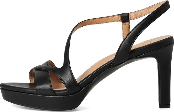 Naturalizer Abby High Women's Heels Black Patent Faux Leather : 11 W (C), Leather/Synthetic - Image 6
