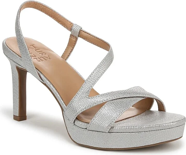 Silver Snake Print Synthetic
