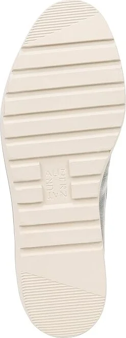 Naturalizer Adiline-Bit Women's Flat Shoes Silver Leather : 11 W (C) - Image 3