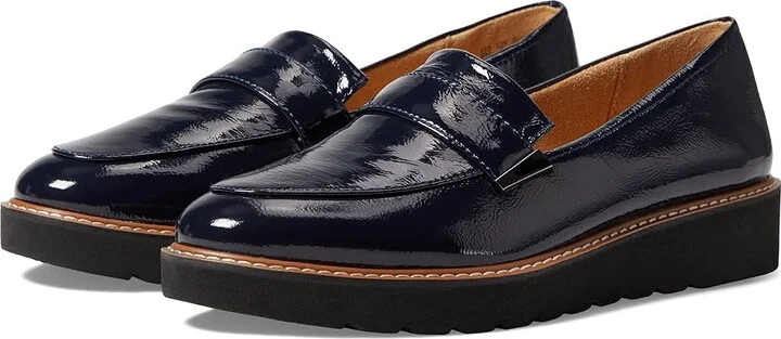 Naturalizer Adiline Women's Shoes Blue Black Leather : 9.5 W (C)