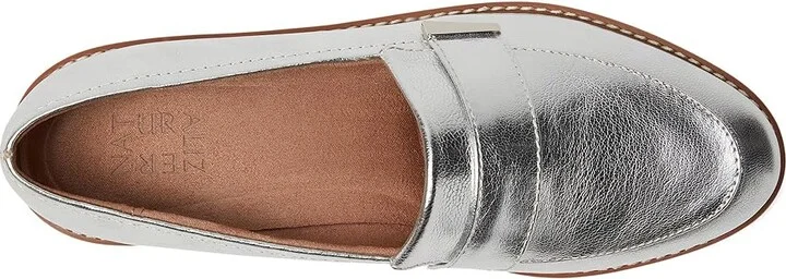 Naturalizer Adiline Women's Shoes Silver Leather : 12 M (B) - Image 2